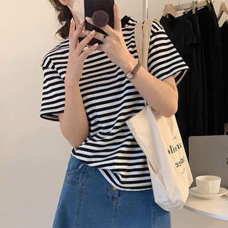 Áo thun sọc phom vừa chất đẹp