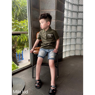 Áo polo cho bé thêu logo nét từng cm lên dáng chuẩn bad boy sang sịn__8316