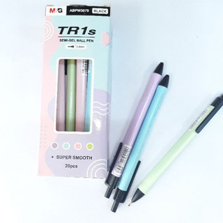 [Siêu rẻ- VIẾT SIÊU ÊM, TRƠN] Hộp 20 Bút Bi M&G TR1S ABPW3079 0.5mm (MG TR1S)