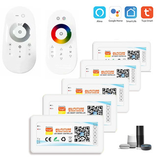Điều khiển led wifi tuya thay đổi nhiệt độ màu sắc qua điện thoại 12v, 24v, qua remote