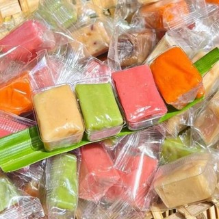 500g kẹo dừa sáp mix 7 vị đặc sản bến tre