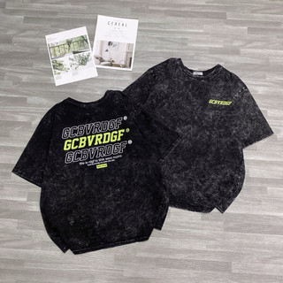 Áo thun loang phom rộng