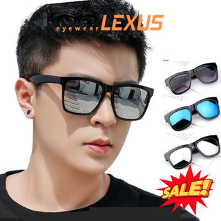Kính mát tráng gương nam nữ LEXUS mắt vuông chống uv400 nhựa cao cấp