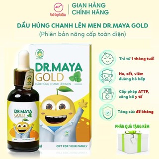 Dầu húng chanh lên men Minion Gold Dr.Maya thể tích 30ml