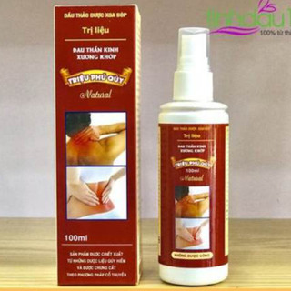 Tinh dầu xoa bóp triệu phú quý | dầu xoa bóp triệu phú quý|dầu thảo dược xoa bóp triệu phú quý 100ml chai xịt