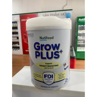 Sữa Bột Nutifood Sweden GrowPLUS+ Cao lớn vượt trội trên 2 tuổi 800g