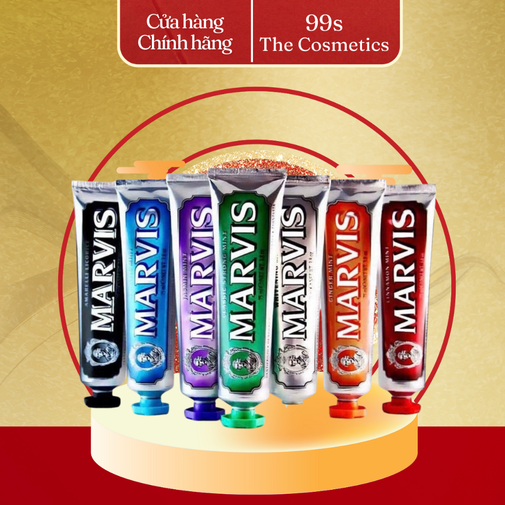 [CHÍNH HÃNG Ý] Kem Đánh Răng Marvis cao cấp - Marvis FULL các mùi hương 85ml