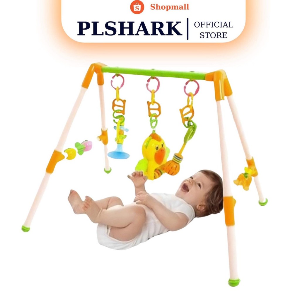 Kệ chữ A PLSHARK con vẹt có nhạc cho bé yêu