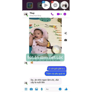 Bột ăn dặm Việt Lộc [dành cho bé 4m, date mới ]
