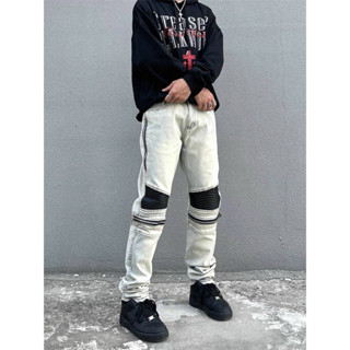  Quần jeans biker xanh nhạt Brocode 