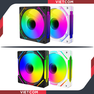 Quạt Tản Nhiệt, FAN LED RGB LC-10, LC-20, LC-30 - Phiên bản gió thổi xuôi và thổi ngược