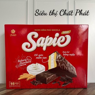Bánh mềm phủ socola sapie gold
