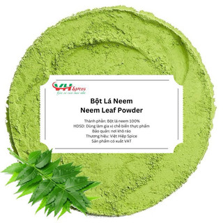 Bột lá neem - bột lá sầu đâu túi 1kg thảo dược việt hiệp