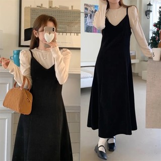 Váy Yếm, Tuyết Mưa Yuri Design, Đầm Yếm Dáng Suông Trẻ Trung, Nữ Tính Phong Cách Hàn Quốc Có May BIGSIZE tới 100kg