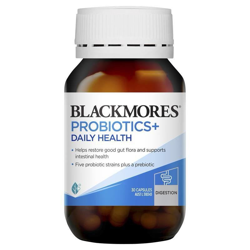 Men Vi Sinh Hỗ Trợ Tiêu Hoá - Blackmores Probiotic+ Daily Health 30 Viên Úc