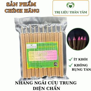 Nhang ngải cứu hội quán diện chẩn Bùi Quốc Châu 100% tự nhiên ( điếu ngải diện chẩn)