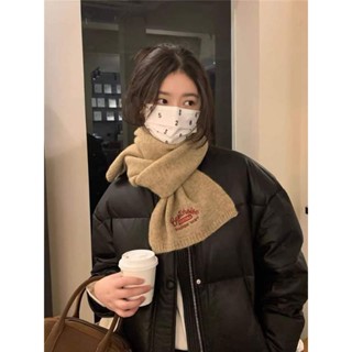 [HỎA TỐC-THÊU TÊN] KHĂN LEN THÊU TÊN PHONG CÁCH HÀN QUỐC