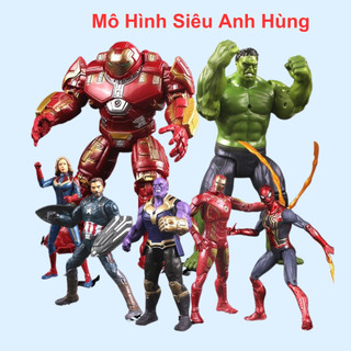 Siêu nhân mô hình siêu anh hùng đồ chơi đa dang mẫu lựa chọn có nhạc có đèn cử động khớp linh hoạt