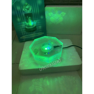 ✨  Đế Sen thủy Tinh 11cm USB 7003  ✨