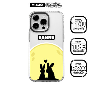 Ốp iphone chống sốc bunny moon mcase iphone 12 / 12 pro max / 13 / 13 pro max / 14 / 14 pro max / 15 / 15 pro max