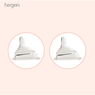 TÁCH LẺ 1 NÚM - Núm ti bình sữa Hegen cho bé, ĐỦ SIZE