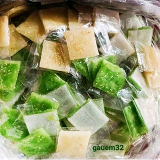 KẸO DỪA NON Sữa Đặc ép Bánh Tráng giấy-1Kg