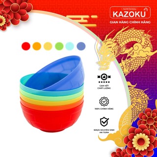 Bộ Chén Bát Nhựa Đựng Thức Ăn - Bộ Dụng Cụ Nhựa Ăn Dặm Siêu Rẻ - Gia dụng Kazoku - [CT]