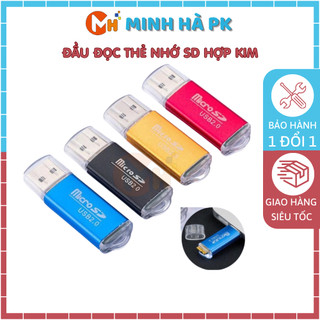 Đầu Đọc Thẻ Nhớ Micro SD chất liệu hợp kim - Bảo hành 6 tháng