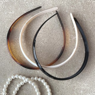 Cài tóc bản nhỏ màu cơ bản Modleaf Simple headband Hàn Quốc