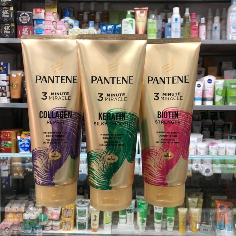 Dầu Xả Pantene 3MM 3 Phút Diệu Kỳ Chai 480ml