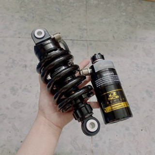 Phuộc nhún sau rcb bình dầu full đen gắn exciter 135/150/155