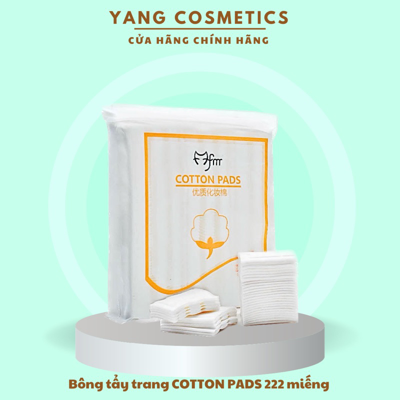 Bông Tẩy Trang Cotton Pads Natural 222 Miếng - Có Mẫu Mới