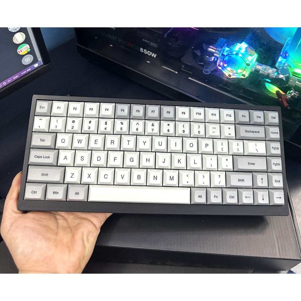 Bàn phím cơ Vortex Tab 75%, cherry switch, bluetooth chất lượng cao , new seal 100% giá rẻ nhất thị 