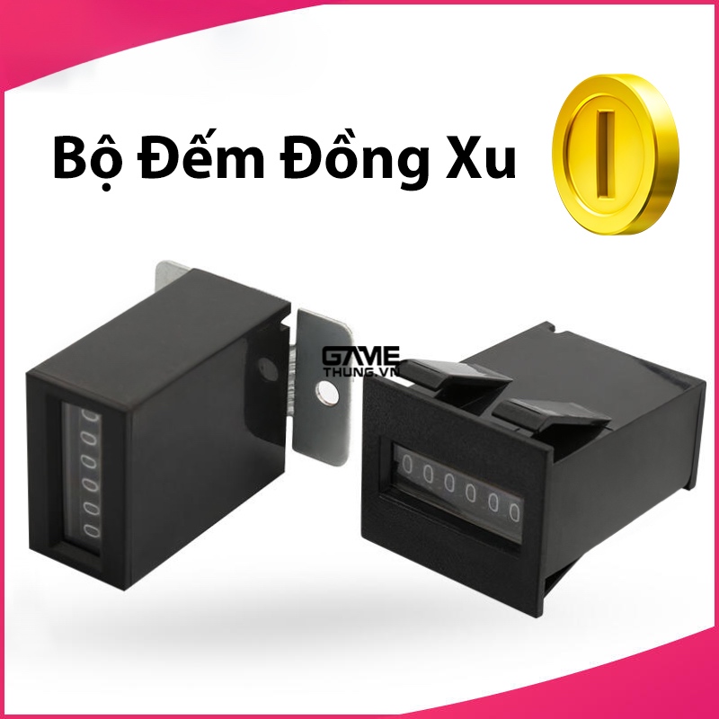 Đồng Hồ Đếm Xu - Linh Kiện Máy Game Thùng Siêu Thị