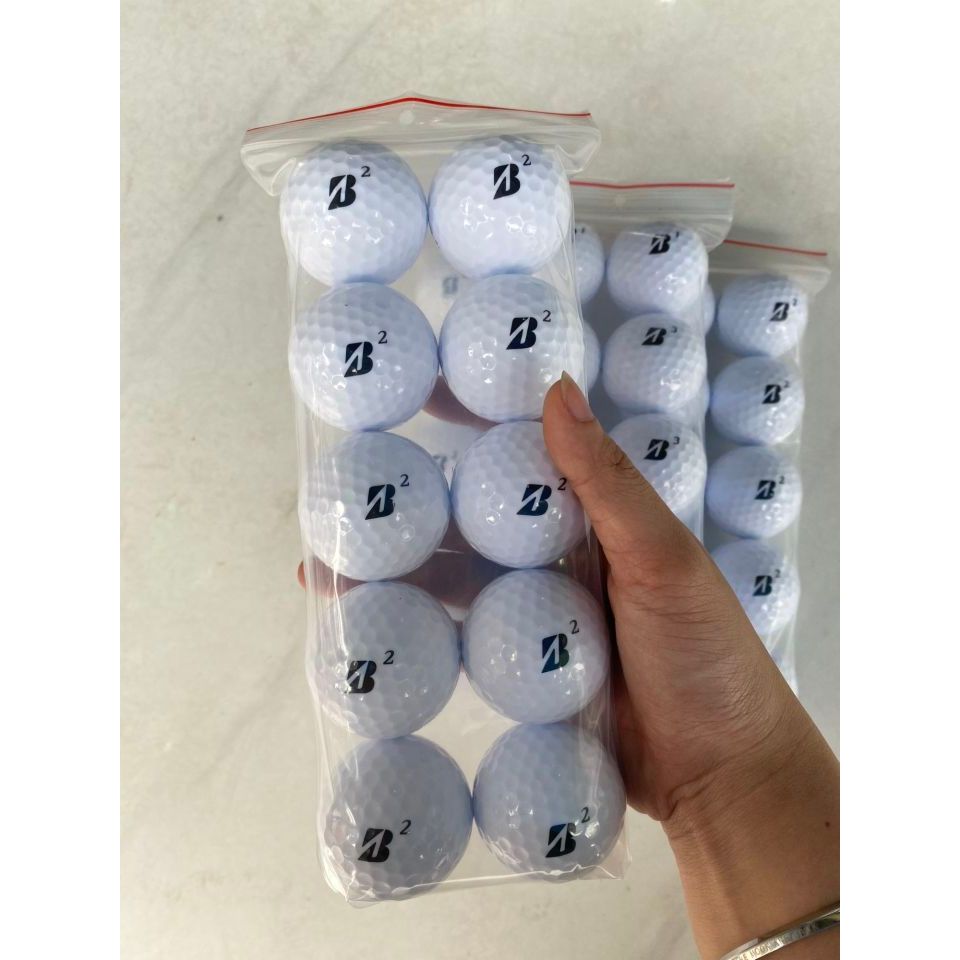 (combo 10 quả) Bóng Golf B độ mới 98%| Bridgestone