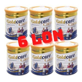 Combo 6 lon Sữa bột Wincofood Goldcare Canxi