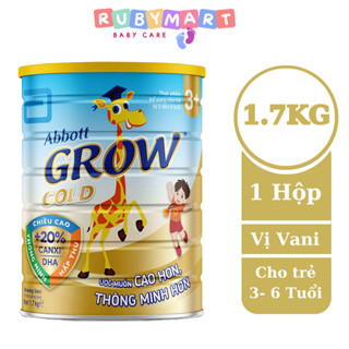 Date T1 25 Sữa bột Abbott Grow Gold 3+ 1.7Kg Cho Trẻ Từ 3 đến 6 Tuổi