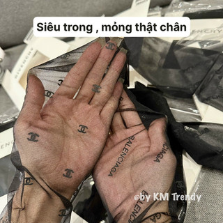 Quần tất giấy chữ các loại Siêu mỏng trong