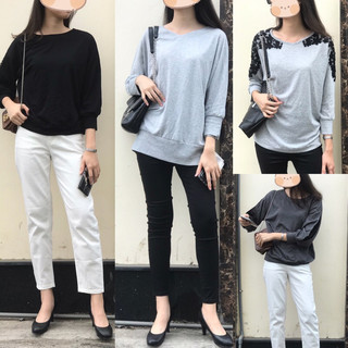 Áo len nữ tay dài HK London -hàng xuất Nhật ( có bigsize)