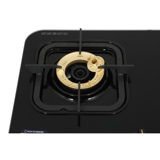 Bếp ga đôi Electrolux ETG7266GKR, ETG7267GKR mặt kính cường lực, có đầu ham tiện lợi,đánh lửa magneto đồ bền cao