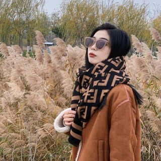Khăn dạ chữ sang trọng thanh lịch nổi bật chất khăn dẹp 70x180cm THYTHY STORE