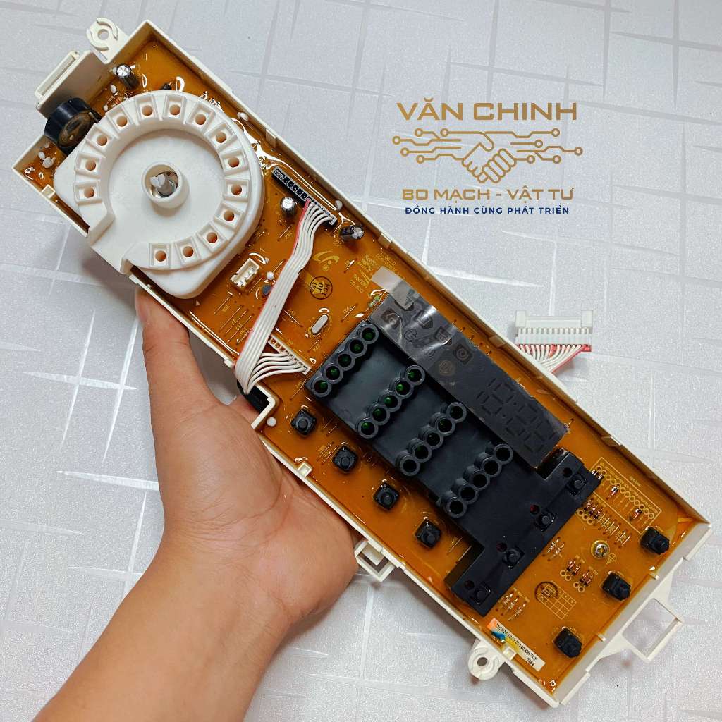 Bo Mạch Điều Khiển, Hiển Thị Máy Giặt SAMSUNG Cửa Ngang MÃ DC92-01073U Chính Hãng