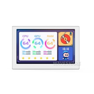 Màn hình hiển thị thông số PC WaveShare 5 inch 7 inch không cần AIda64 chỉ cần kết nối Usb Type C