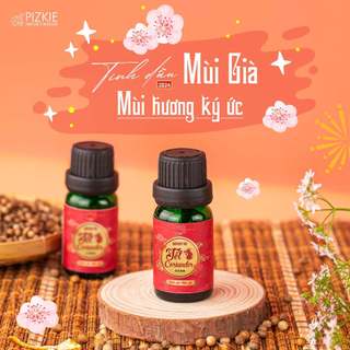 Tinh Dầu Mùi Già Tết CORIANDER ESSENTIAL OIL Pizkie 10ml