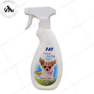 Xịt Vệ Sinh Khử Mùi Dưỡng Lông Giữ ẩm Diệt Khuẩn Cho Chó Fay Groom For Dog Pleasure