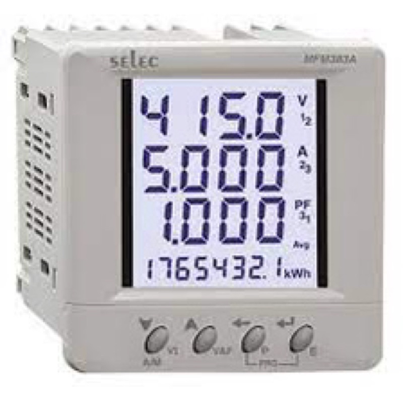 MFM383 Đồng hồ đo đa chức năng MFM383 A MFM383 A-C mặt 96x96 SELEC