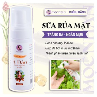 Sữa rửa mặt nghệ, cho da dầu, mụn, nhạy cảm, dưỡng sáng, mờ thâm mộc nhan 150ml