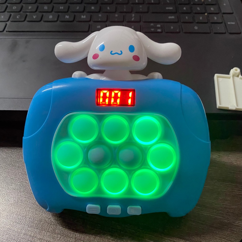 Pop it điện tử game CÓ MÀN HÌNH xả stress có nhạc, đồ chơi giải trí luyện khả năng tập trung, phản xạ cho bé