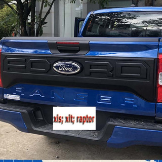 Ốp thùng sau ranger 2023 2024, ốp bửng sau ford ranger 2023 2024 màu đen