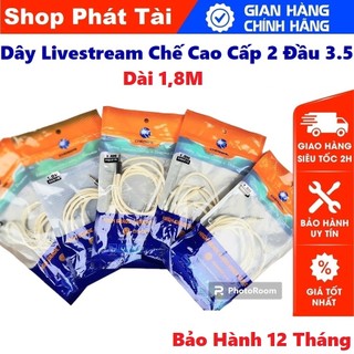 DÂY LIVESTREAM CHO ÂM THANH CHUẨN 100%, HỖ TRỢ TẤT CẢ CÁC DÒNG ĐIỆN THOẠI, OPPO, HUAWEI...